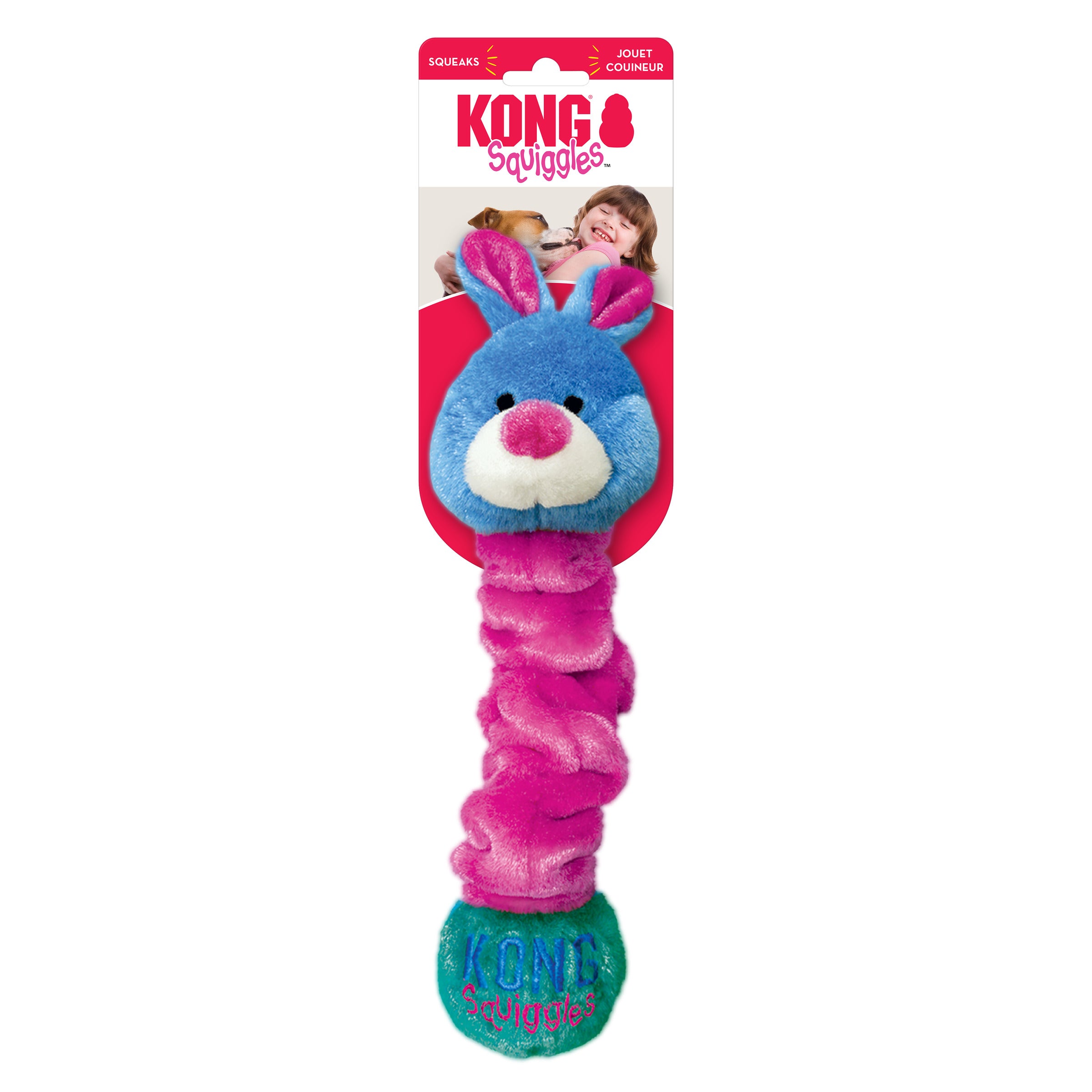 KONG Squiggles Rabbit