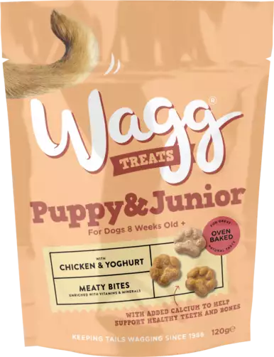 Wagg Puppy And Junior Chicken And Yogurt